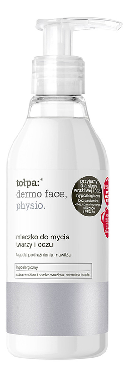 mleczko do mycia twarzy i oczu