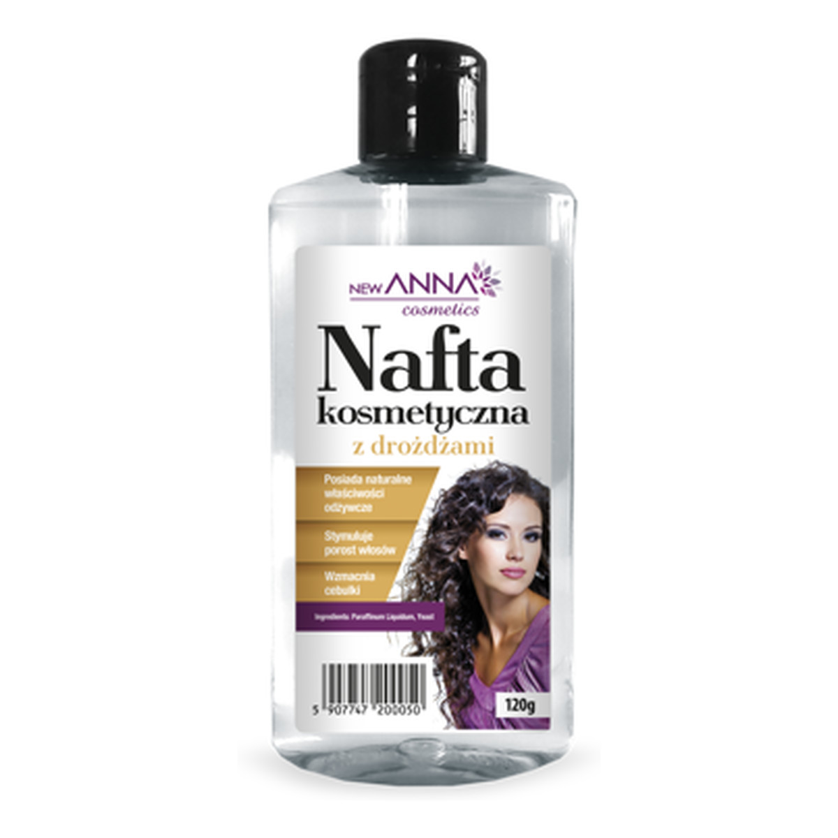 Anna Cosmetics Nafta kosmetyczna z drożdżami 120g