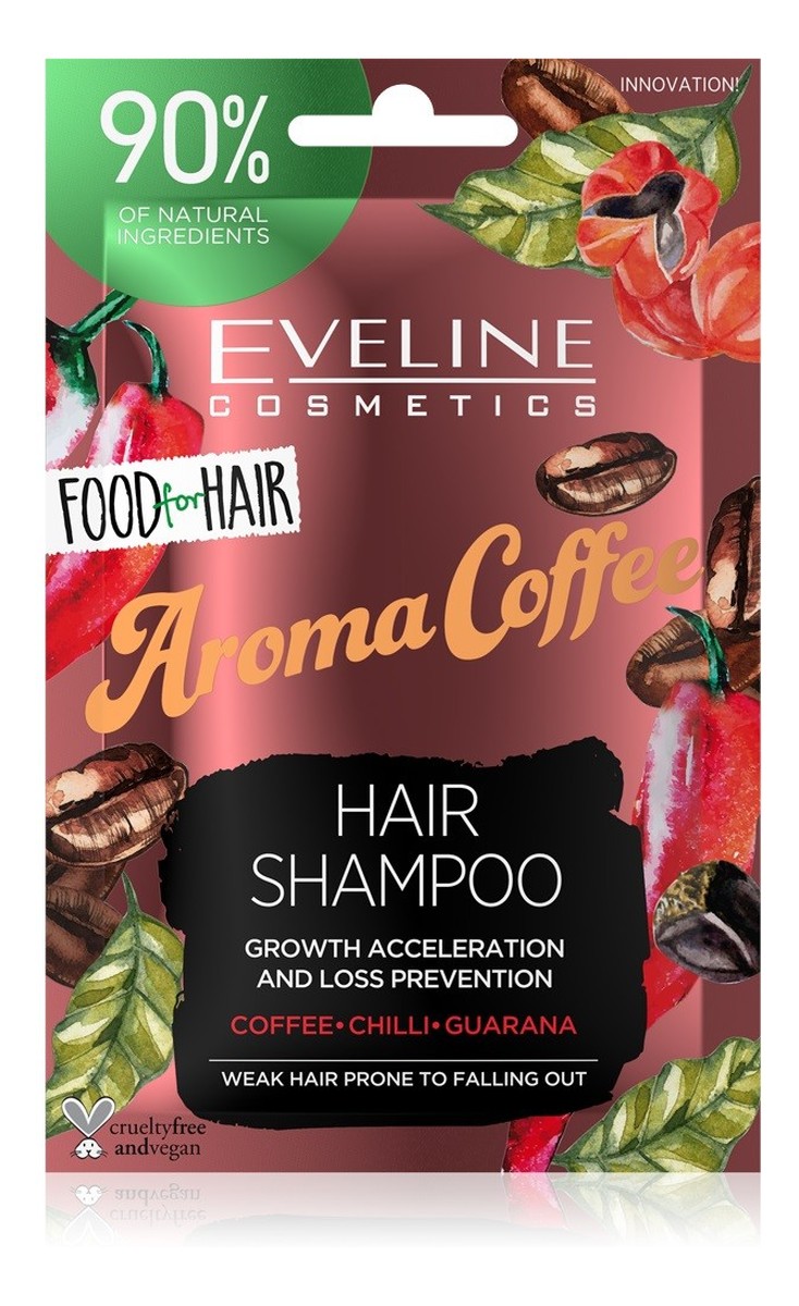 Aroma Coffee Szampon do włosów słabych i łamliwych regeneracja i wzmocnienie