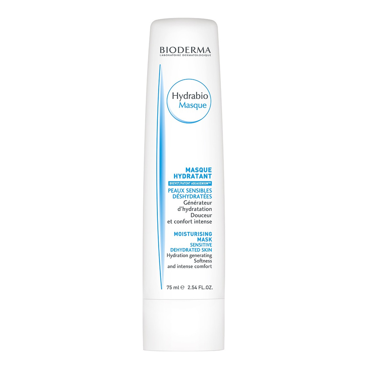 Bioderma Hydrabio masque maska intensywnie nawilżająca do skóry odwodnionej i wrażliwej 75ml