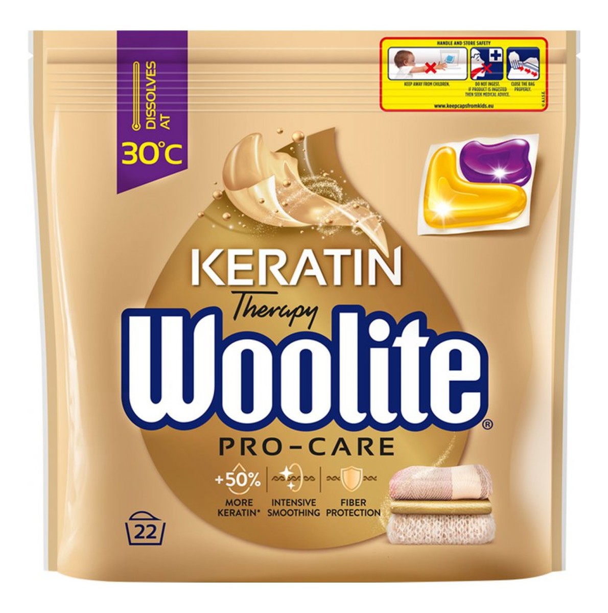 Pro-Care Uniwersalne Kapsułki do prania 22 prania