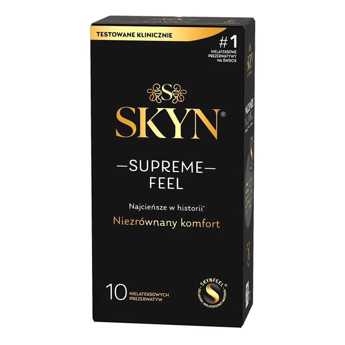 Skyn Supreme feel cienkie nielatektowe prezerwatywy 10szt.