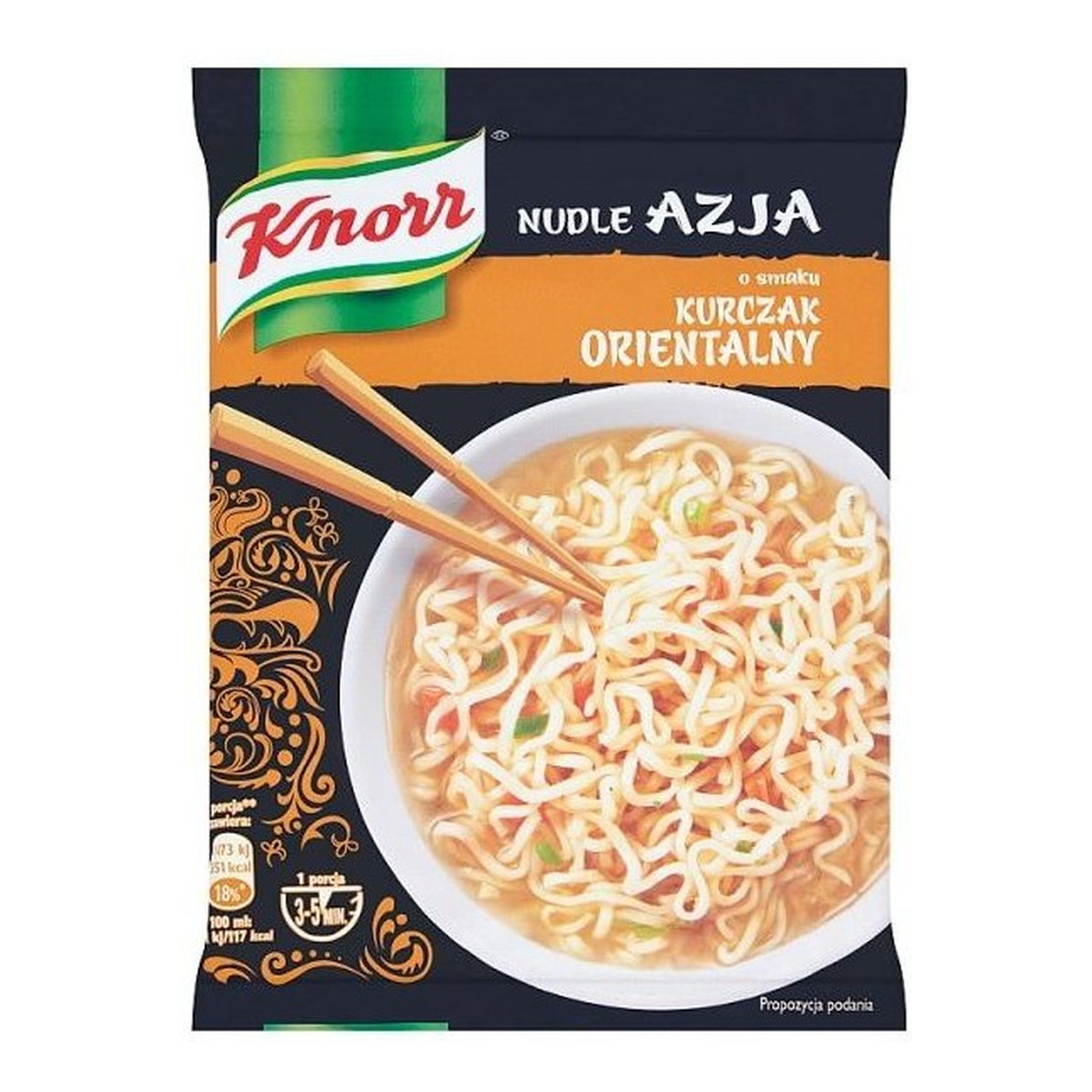 Knorr Nudle Azja zupa o smaku kurczak orientalny 70g