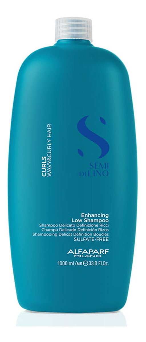 Semi di lino curls enhancing low shampoo wzmacniający szampon do włosów kręconych