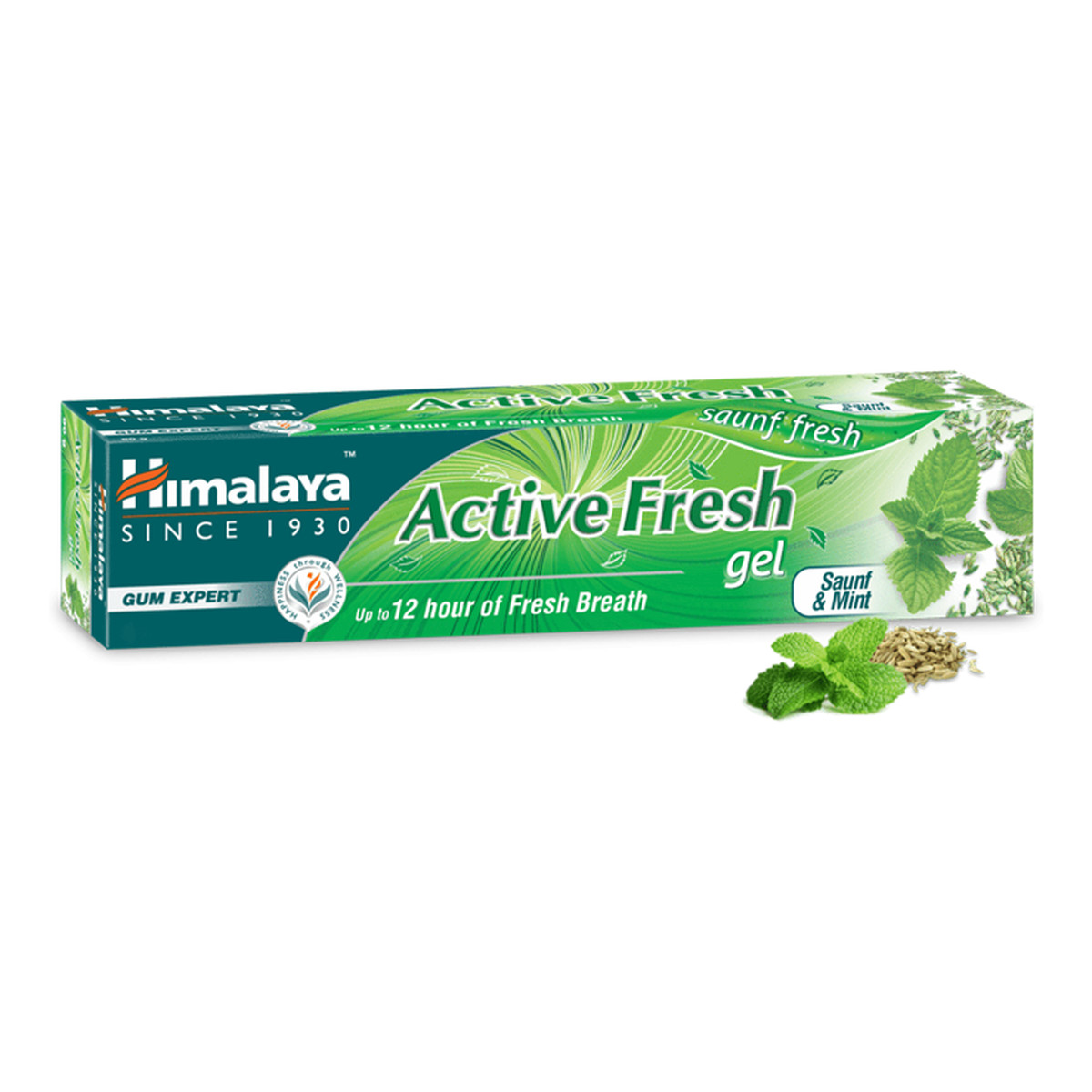 Himalaya Active Fresh Żel Do Mycia Zębów Świeżość Mięty 80g