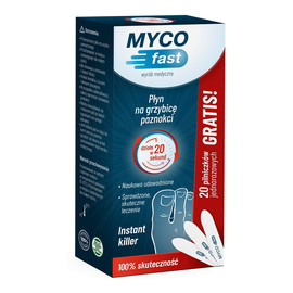 Płyn na grzybicę paznokci 5ml + 20 pilniczków