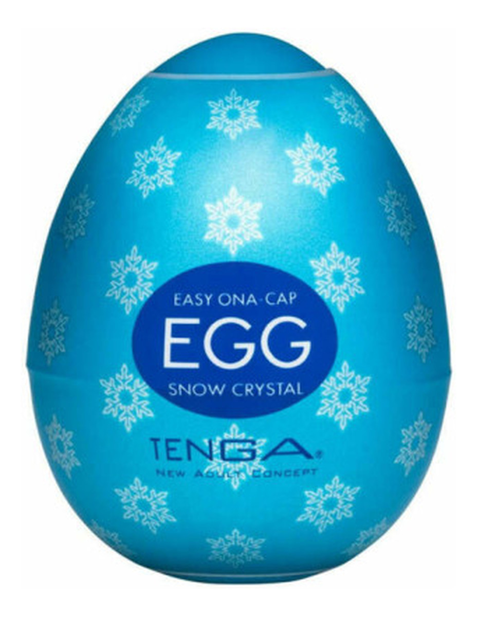 Egg Snow Crystal Masturbator w kształcie jajka