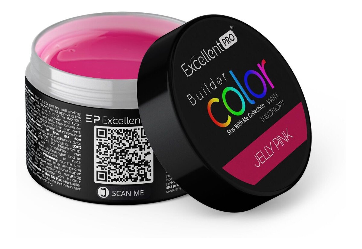 Żel budujący jelly pink