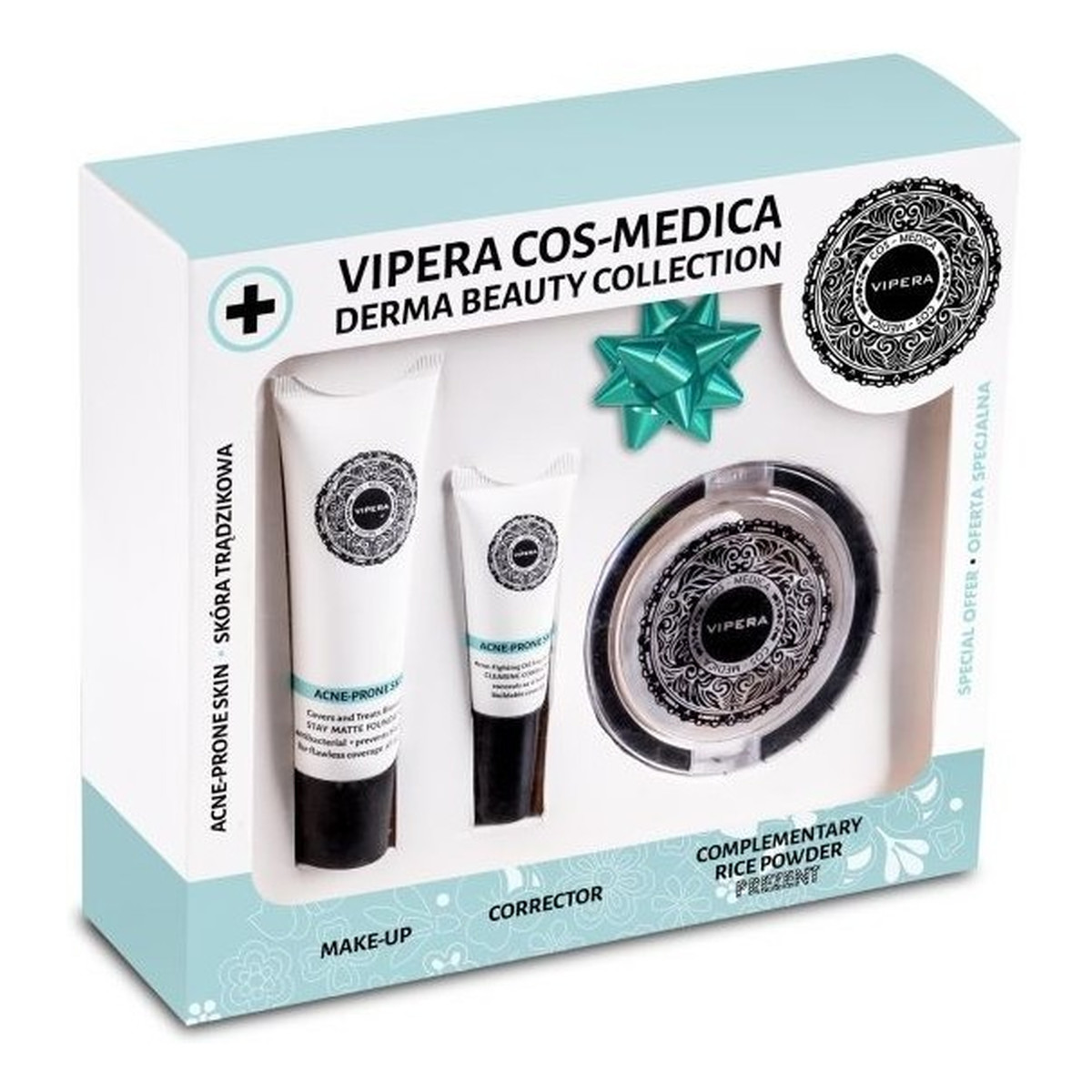 Vipera Derma Beauty Collection zestaw 3 kosmetyków 02 do cery trądzikowej