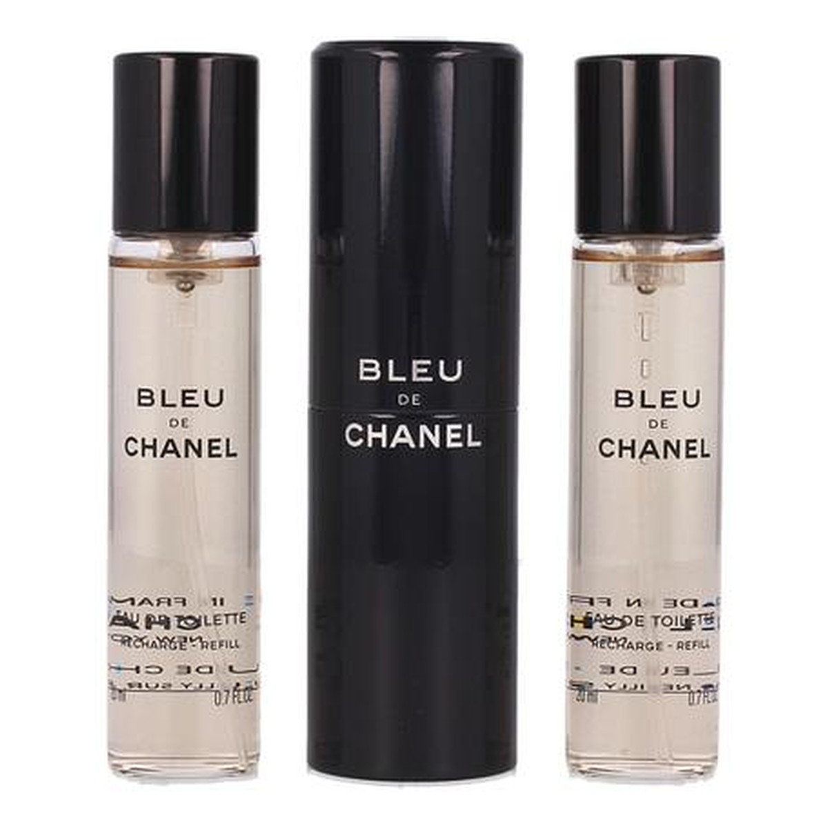 Chanel Bleu De Chanel Woda Toaletowa Travel spray and two refills 3x20ml. 20ml