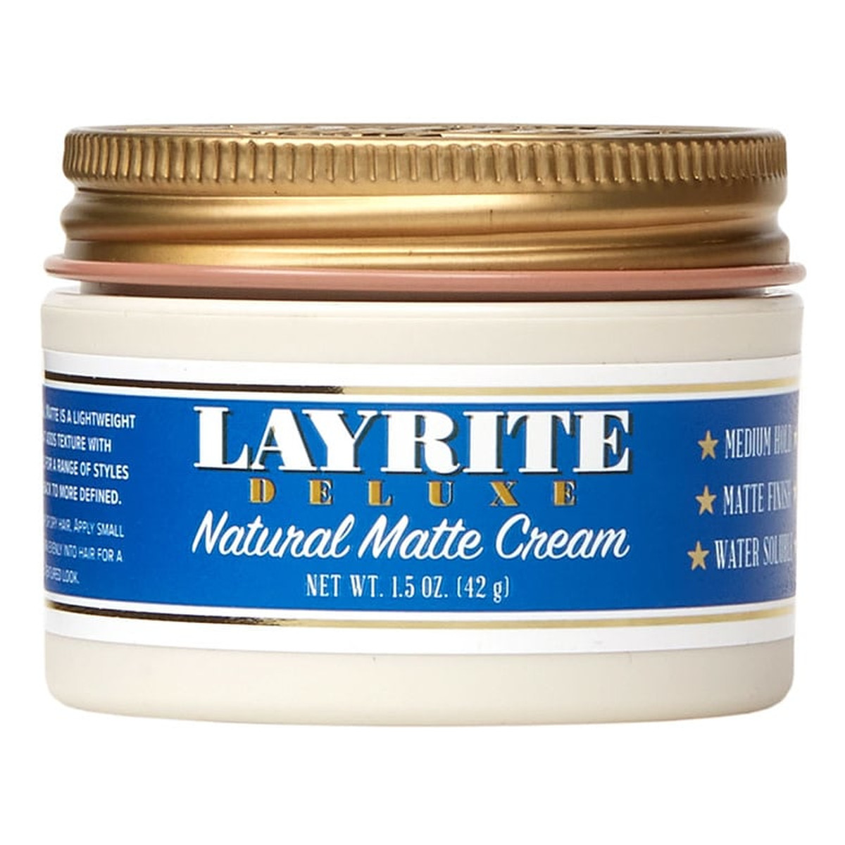 Layrite Natural Matte Cream krem do stylizacji włosów 42g