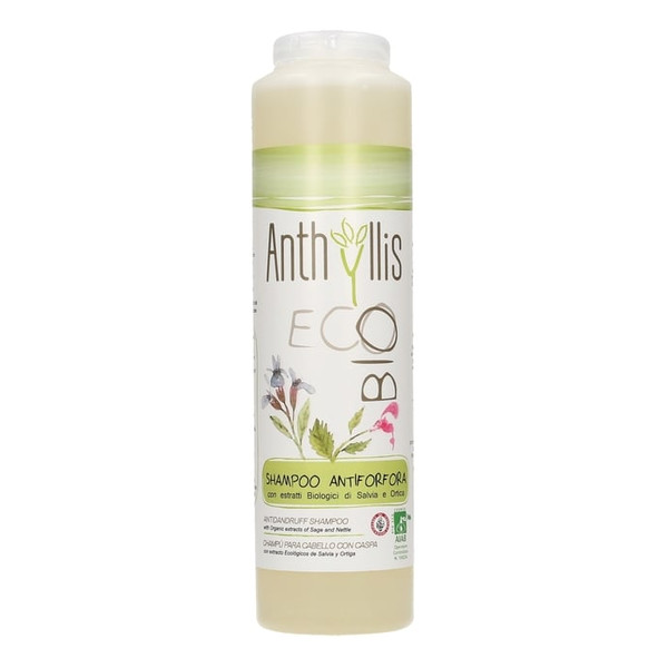 Anthyllis Eco bardzo delikatny szampon przeciwłupieżowy z wyciągiem z szałwii i pokrzywy 250ml