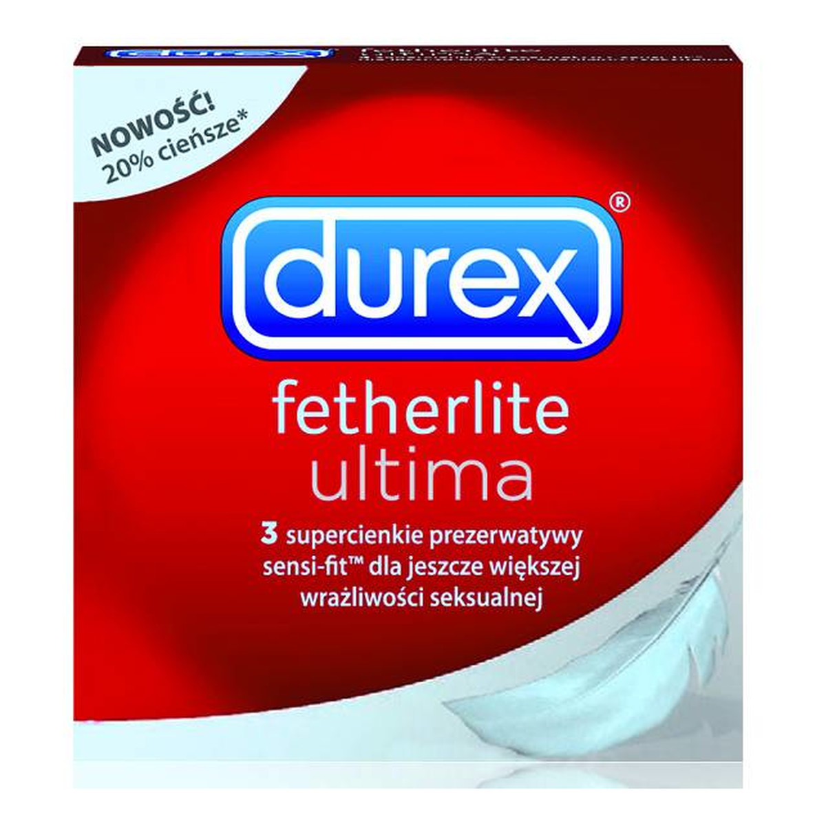 Durex Fetherlite Ultima Prezerwatywy 3szt.