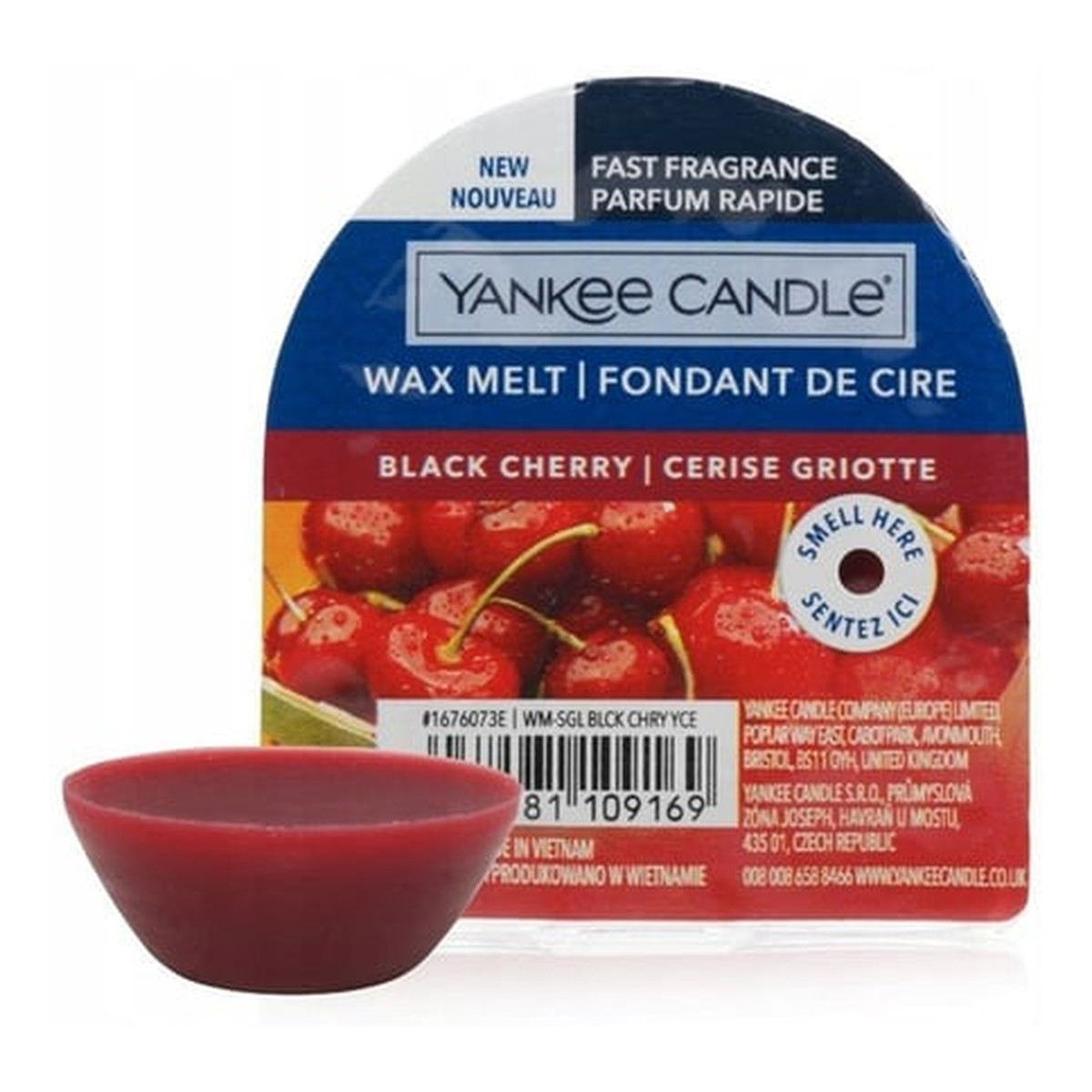 Yankee Candle Wosk zapachowy Cherry 22g