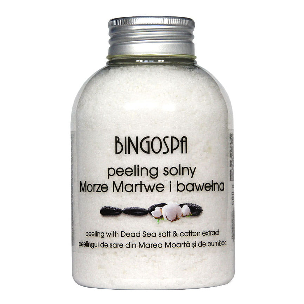 BINGOSPA Peeling solny bawełna 580g