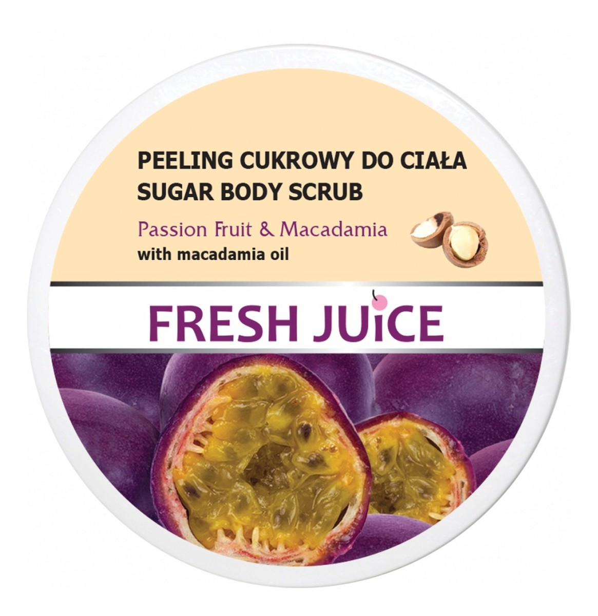 Peeling cukrowy do ciała marakuja