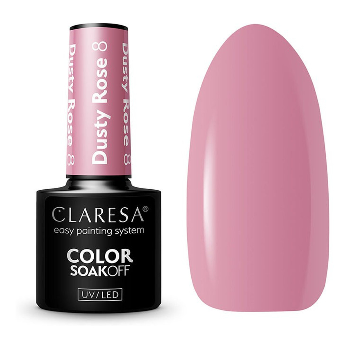 Claresa Dusty Rose Lakier hybrydowy 5g