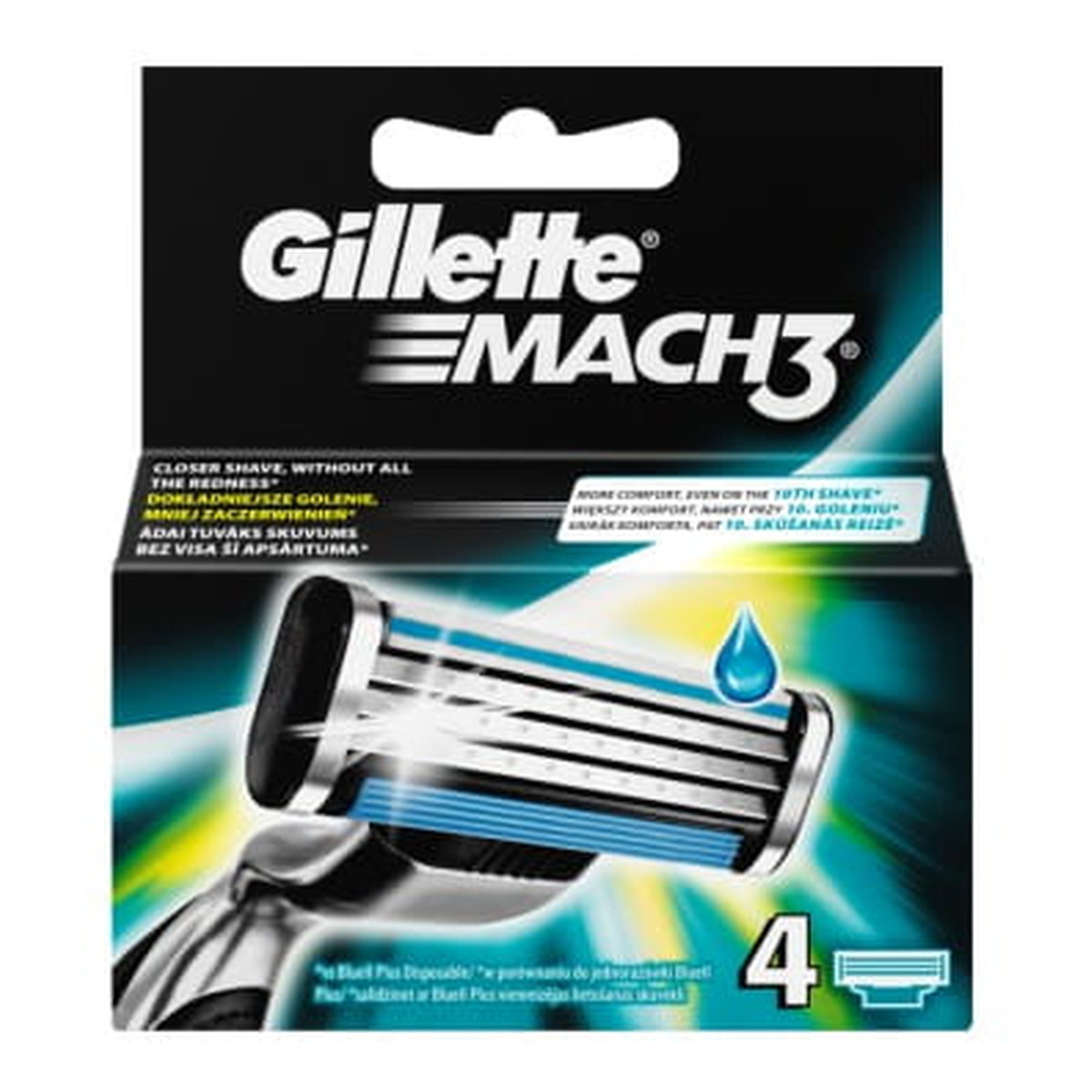 Gillette Mach 3 Ostrza wymienne