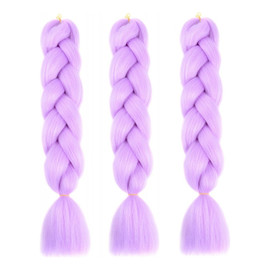 Pasma syntetyczne 120cm lawenda