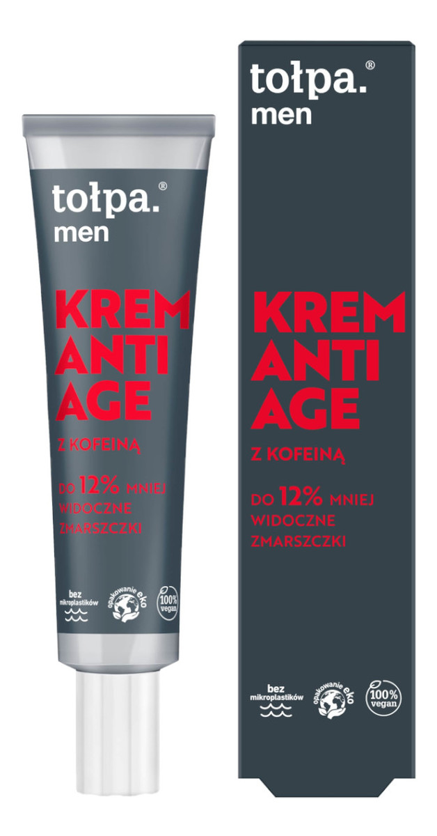 Krem do twarzy anti age z Kofeiną