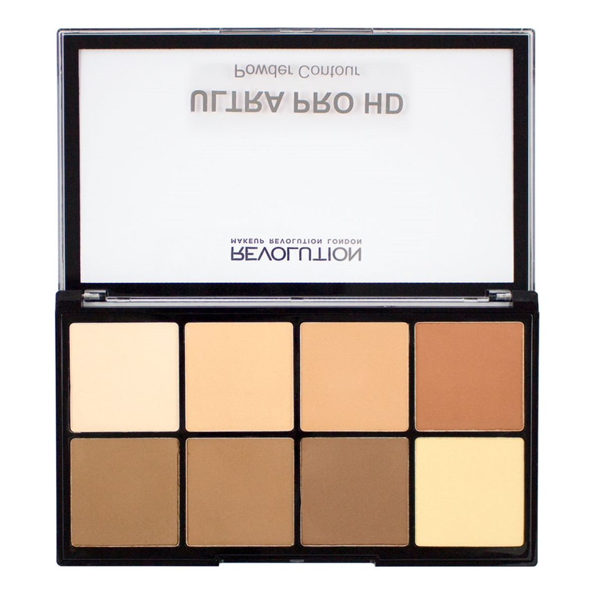 Makeup Revolution Ultra Pro HD Powder Contour Light-Medium Prasowana Paleta Do Konturowania 20g