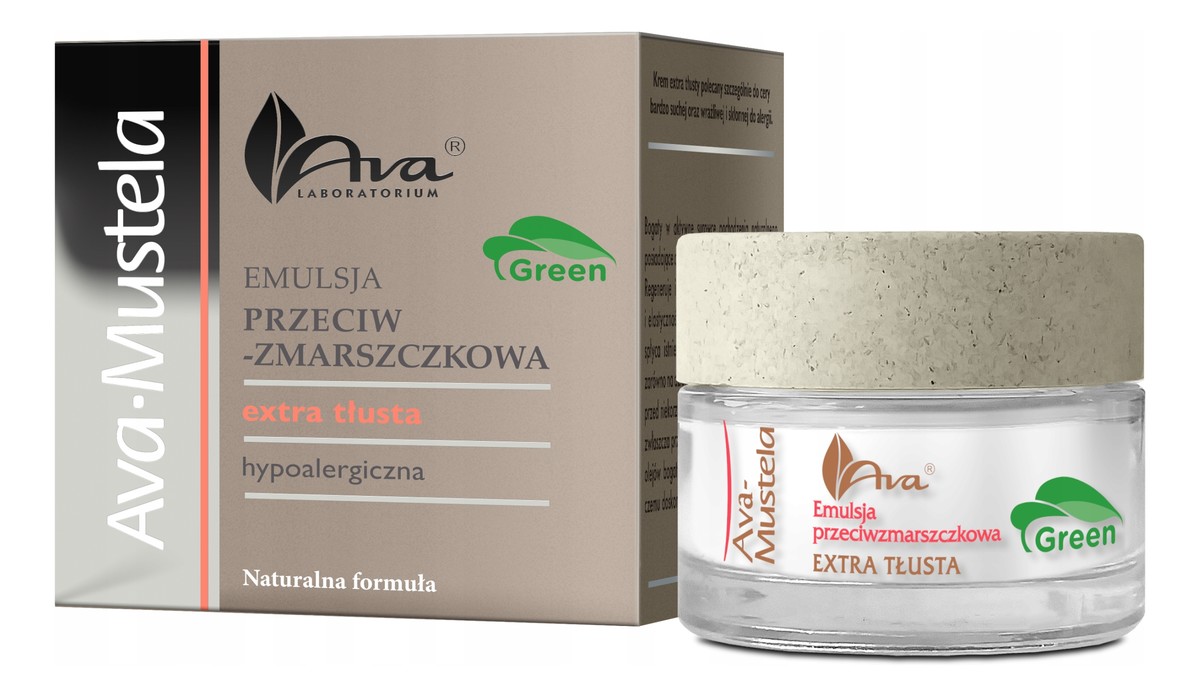 Emulsja przeciwzmarszczkowa extra tłusta na noc