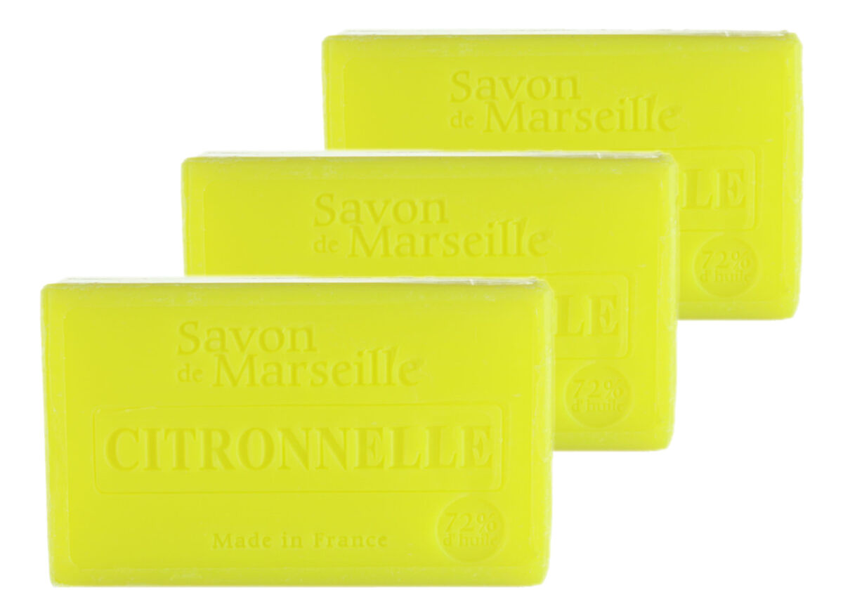 Mydło marsylskie Cytronela 3x100g