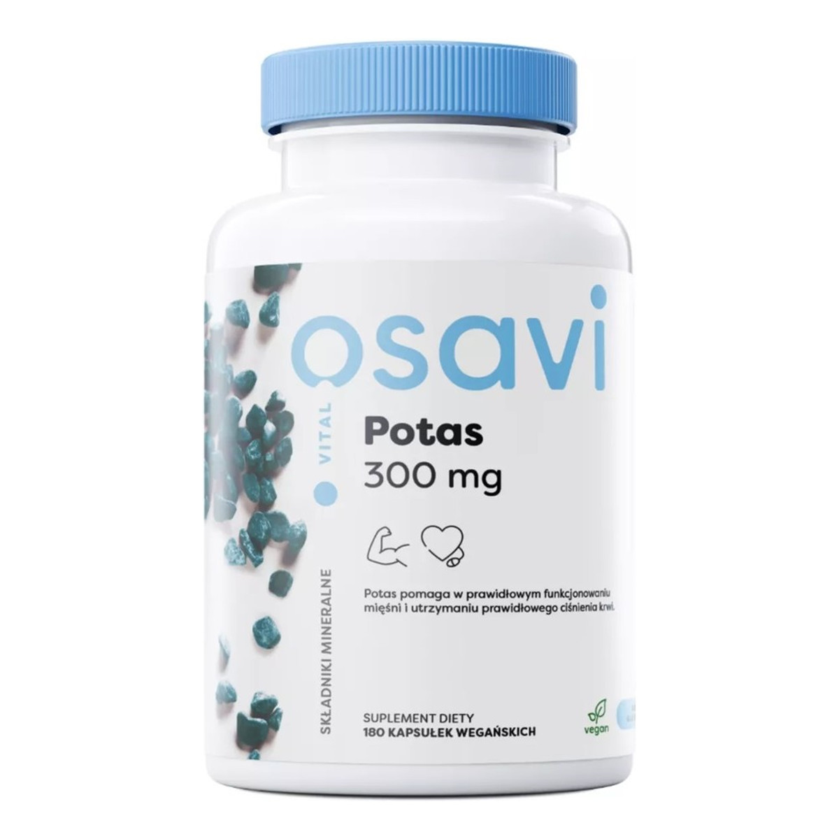 Osavi Potas 300mg suplement diety 180 kapsułek