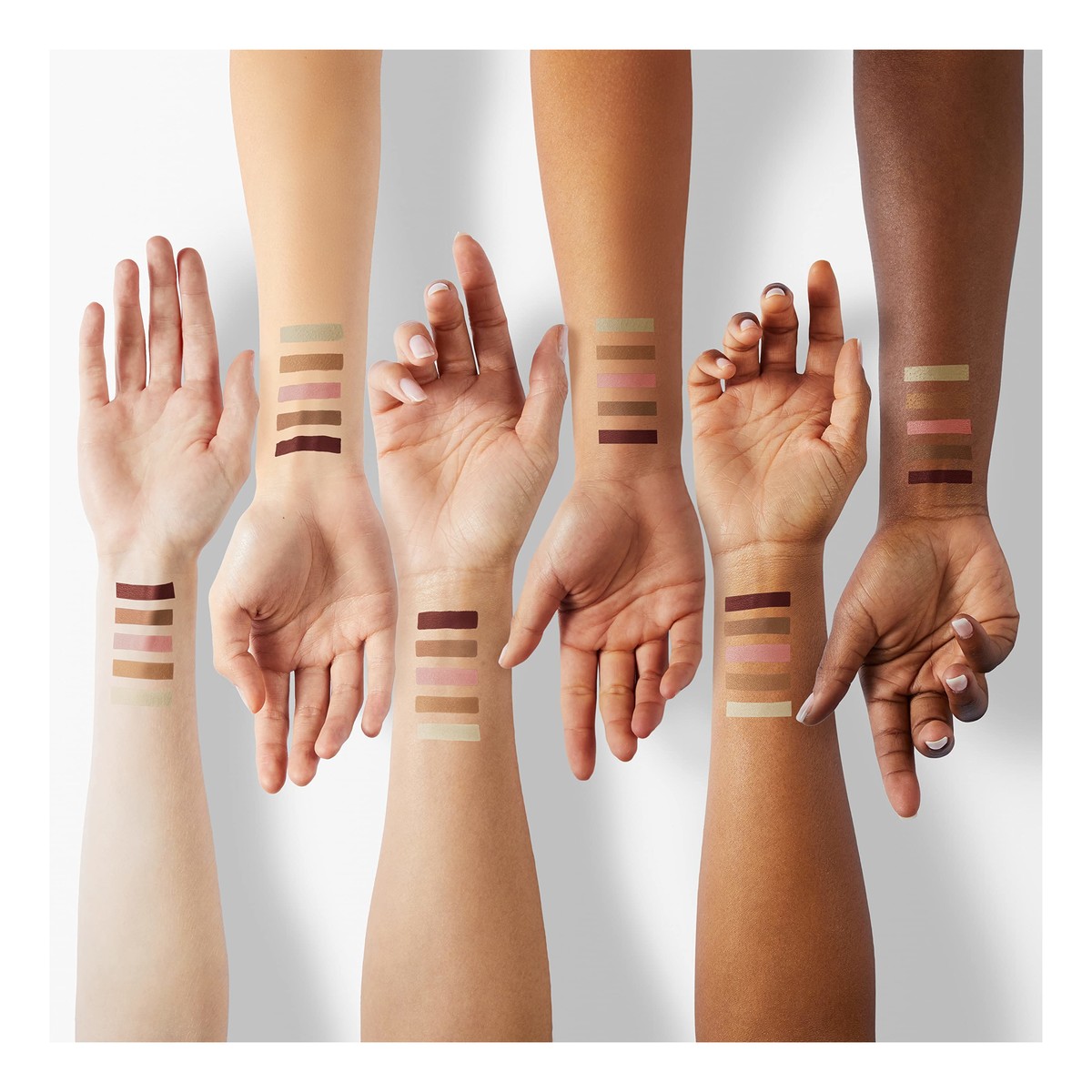 5 pan palette Paleta cieni do powiek