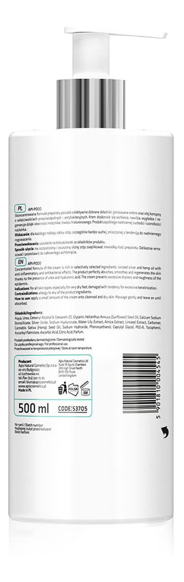 krem regenerująco-nawilżający do stóp