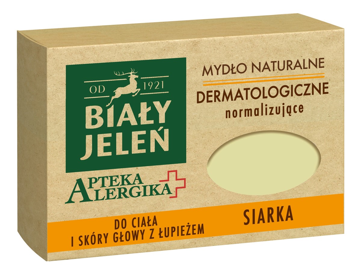 Hipoalergiczne mydło z siarką