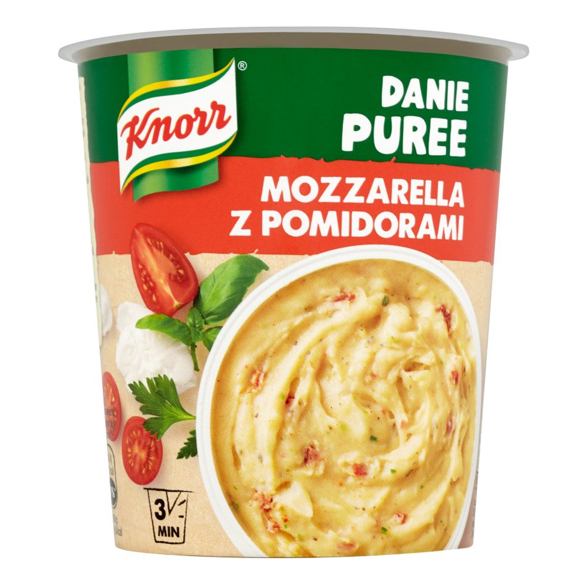 Knorr Gorący Kubek danie puree Mozarella z Pomidorami 47g