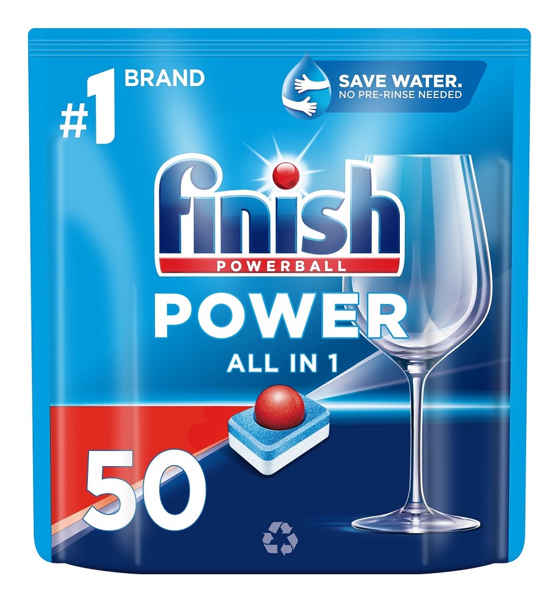 Power all in 1 tabletki do zmywarki fresh 50szt