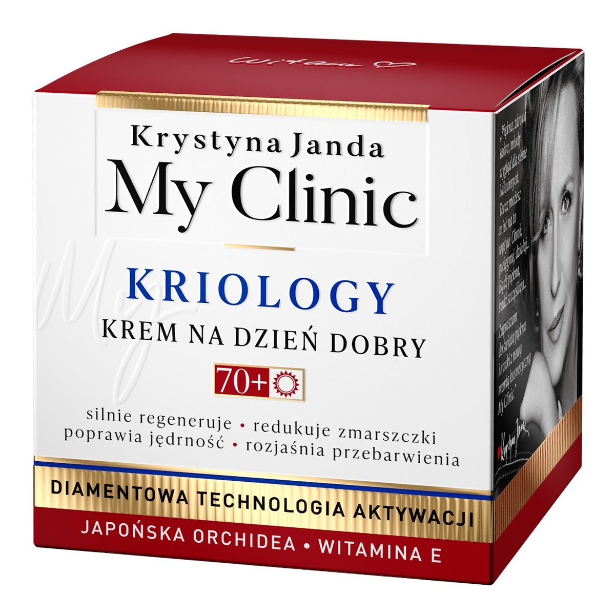 Janda My Clinic Kriology Krem do twarzy na dzień 70+ 50ml