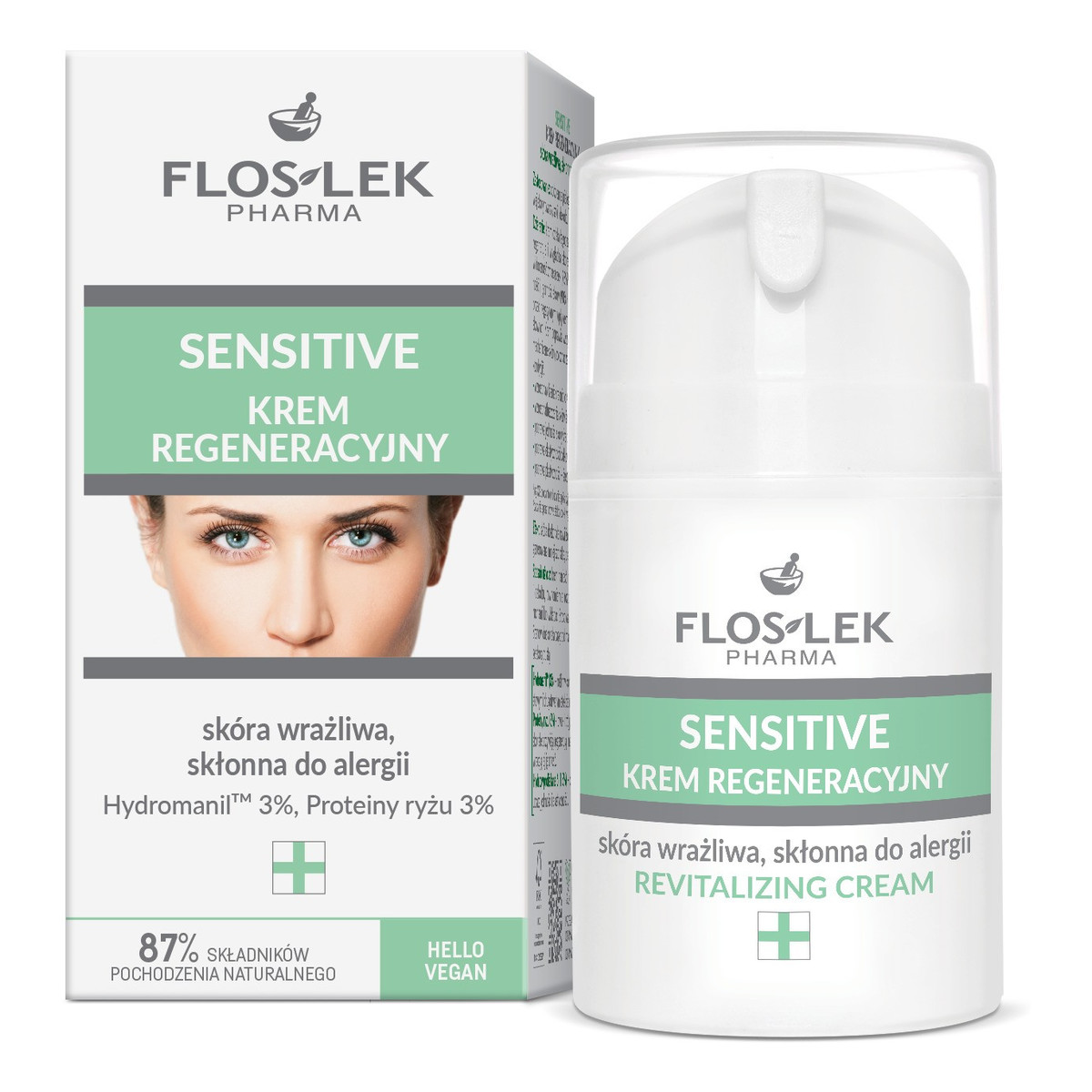 FlosLek Krem regeneracyjny skóra wrażliwa, skłonna do alergii 50ml