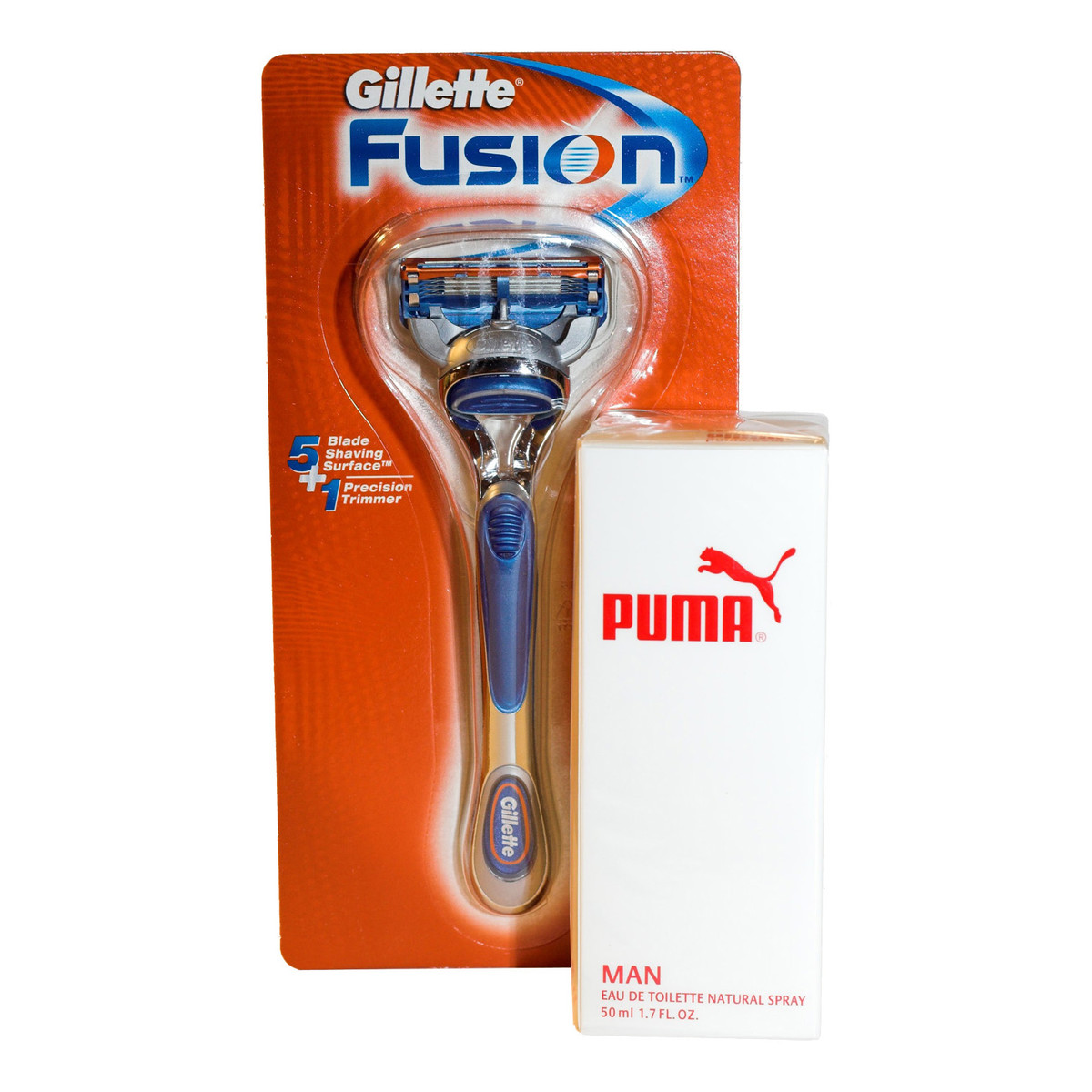 Puma Zestaw Jump Into Fusion Woda Toaletowa & Maszynka Gillette Fusion 30ml