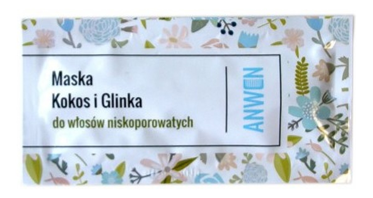 maska do włosów niskoporowatych saszetka