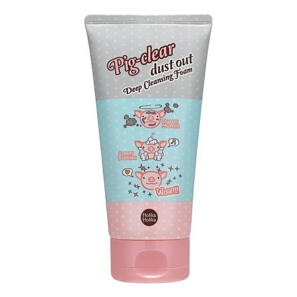 Holika Holika Pig-Clear Dust Out Deep Cleansing Foam Głęboko Oczyszczająca Pianka Do Twarzy 150ml