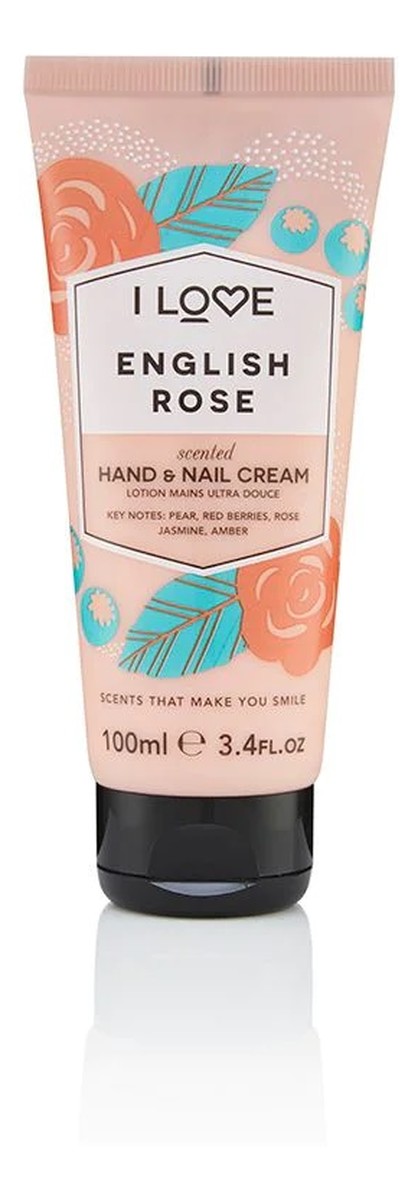Scented Hand & Nail Cream nawilżający krem do dłoni i paznokci English Rose