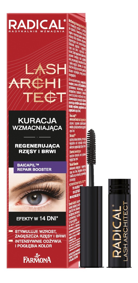 Lash Architect Kuracja wzmacniająca regenerująca rzęsy i brwi