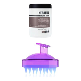 Maska regenerująca 1L + Masażer do skóry głowy