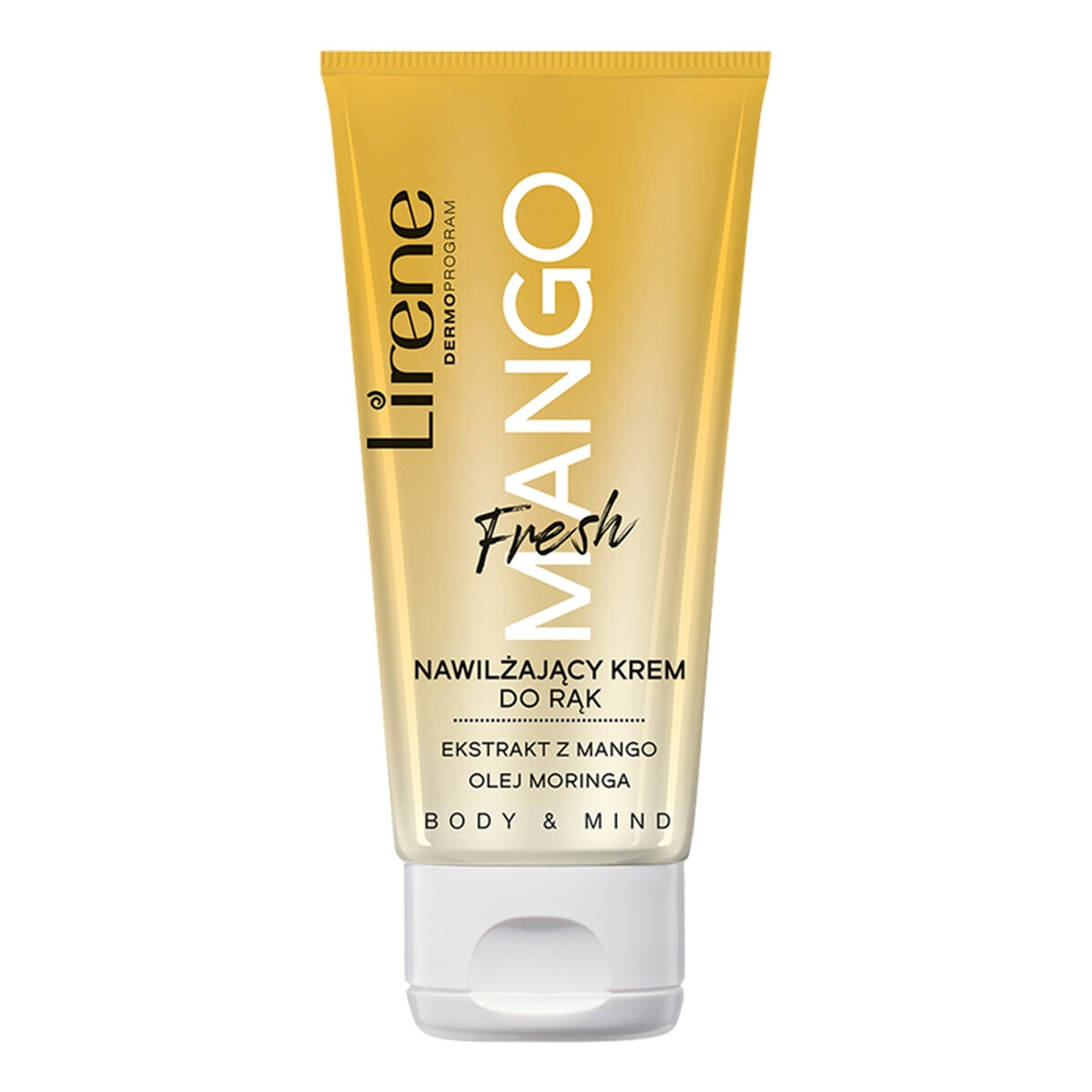 Lirene Body & Mind Krem do rąk fresh mango nawilżający 50ml