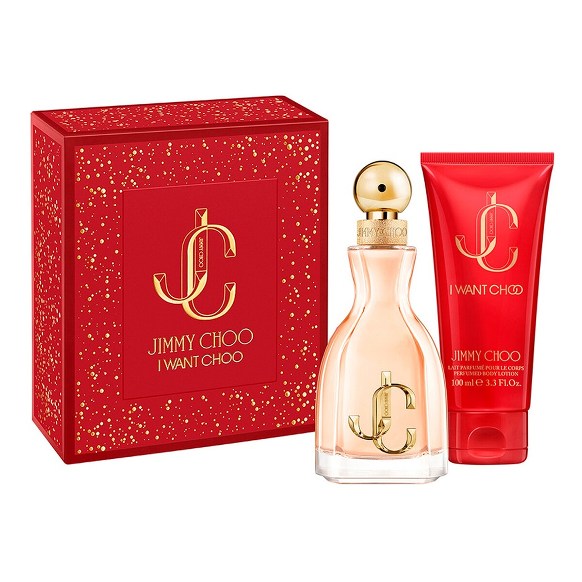 Jimmy Choo I Want Choo Zestaw woda perfumowana spray 60ml + balsam do ciała 100ml