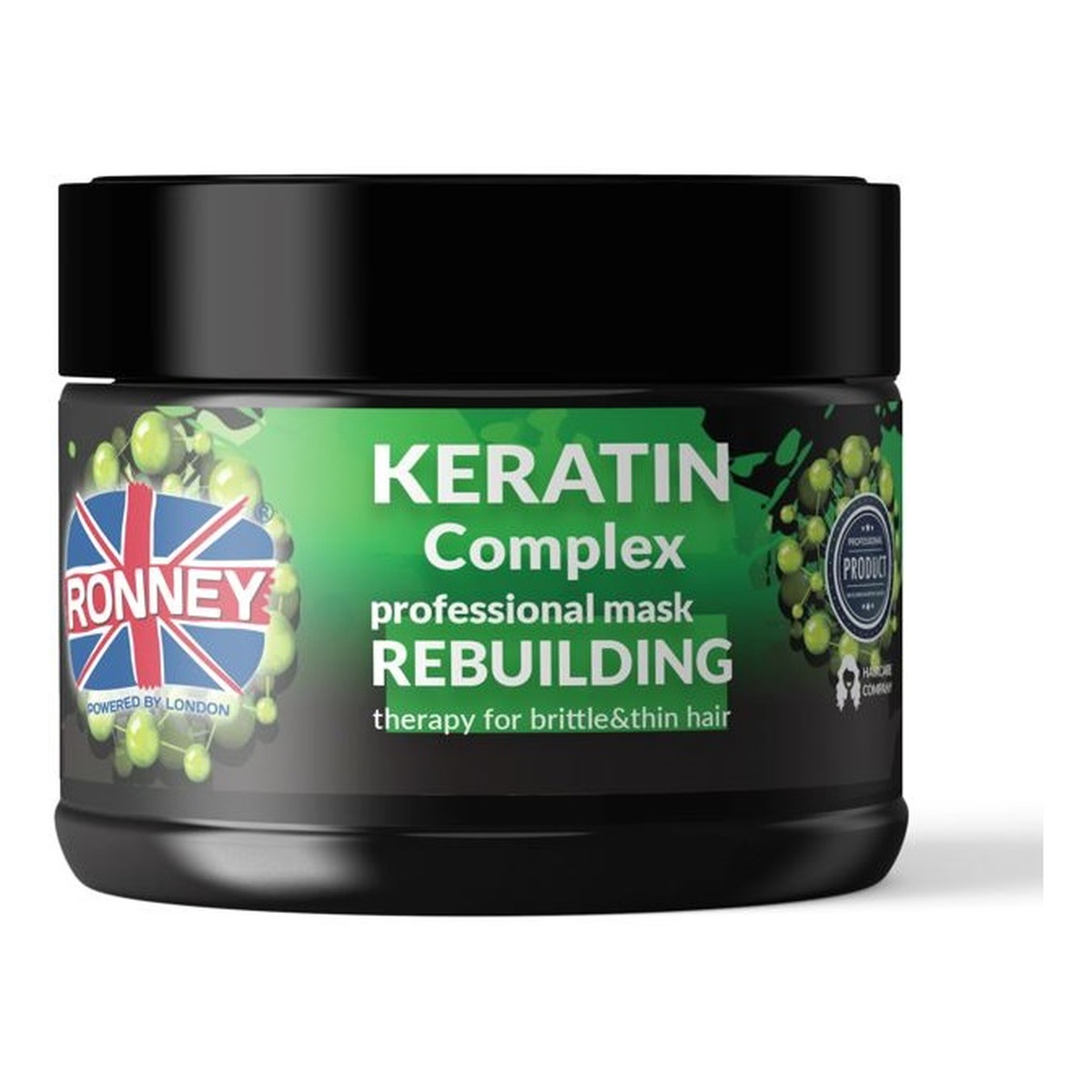 Ronney Keratin complex professional mask rebuilding odbudowująca maska do włosów suchych i łamliwych 300ml
