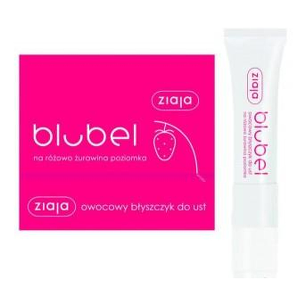 Ziaja Blubel Błyszczyk Do Ust Żurawina-Poziomka 10ml