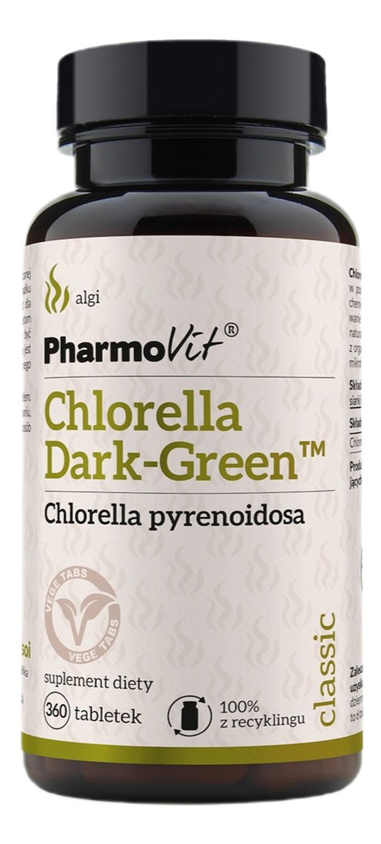 Chlorella Dark-Green™ suplement diety 360 tabletek