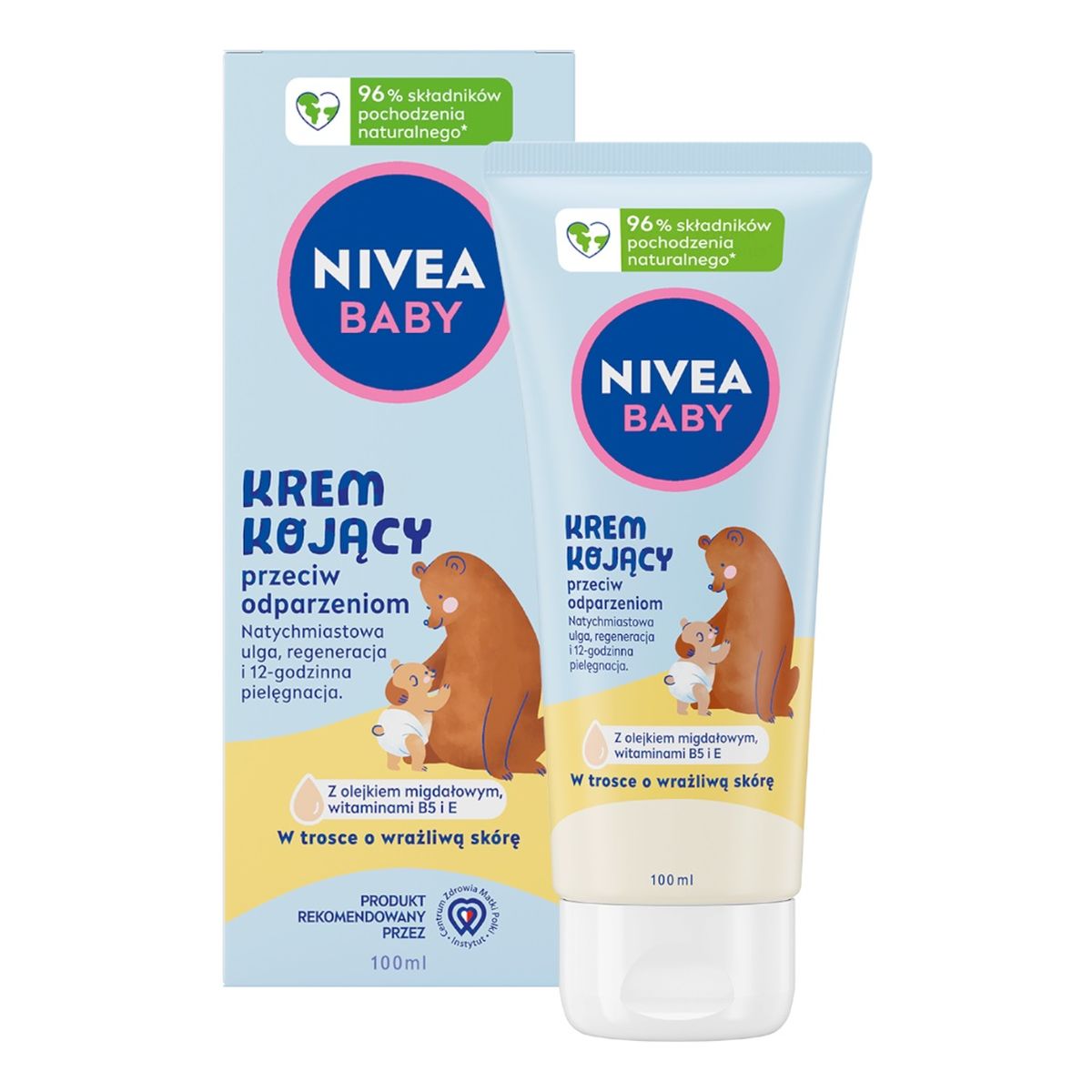 Nivea Baby Krem kojący przeciw odparzeniom 100ml