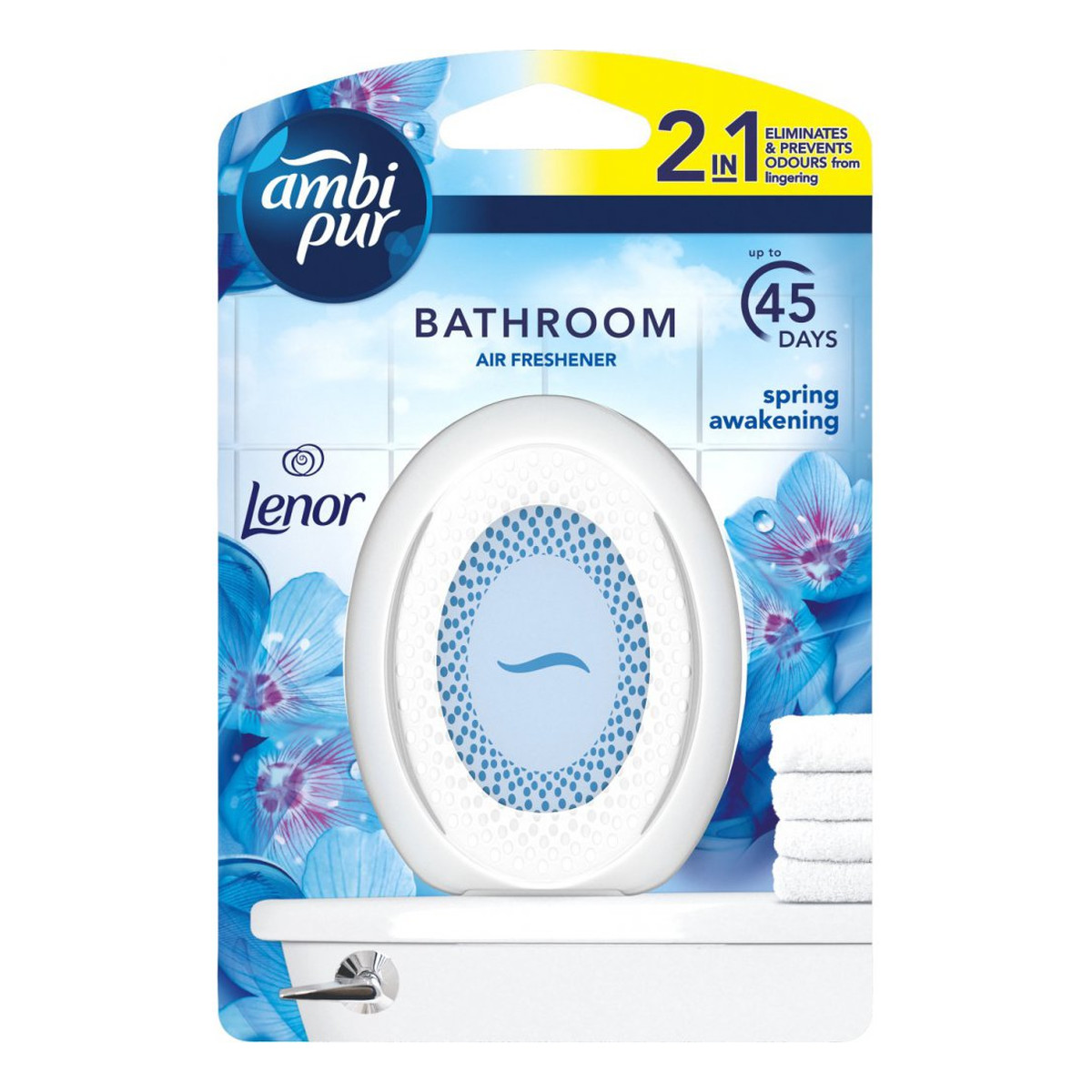 Ambi Pur Bathroom Odświeżacz powietrza nieelektryczny do łazienki Spring Awakening 7.5ml