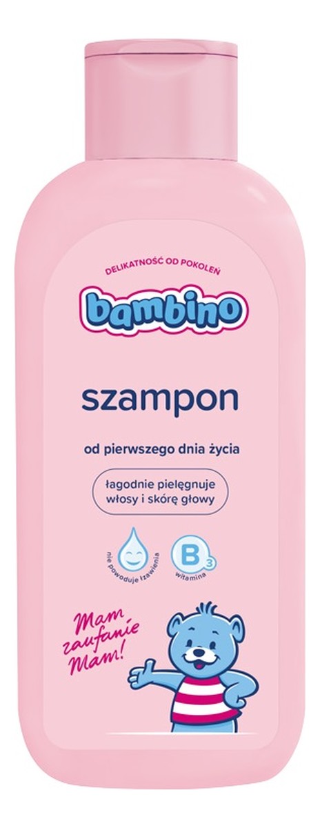 Szampon z witaminą b3 dla dzieci i niemowląt
