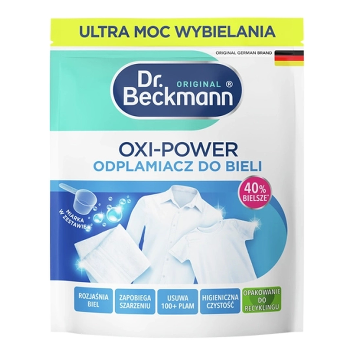 Dr. Beckmann Oxi Power odplamiacz do bieli 400g